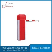 Barrière de perche de preuve rouillée
